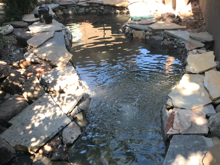 Pond Installation 0709